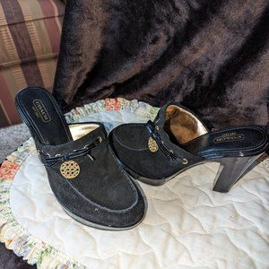 Coach Leather Slip On Shoes  - Size 8 1/2 B